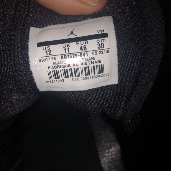 ***SOLD*** Jordan Fadeaway ‘Black Royal’ - Picture 7 of 8